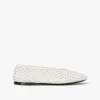 Proenza Schouler Loafer & Ballerinas<Ballerinas Tee Perforated in Ivory
