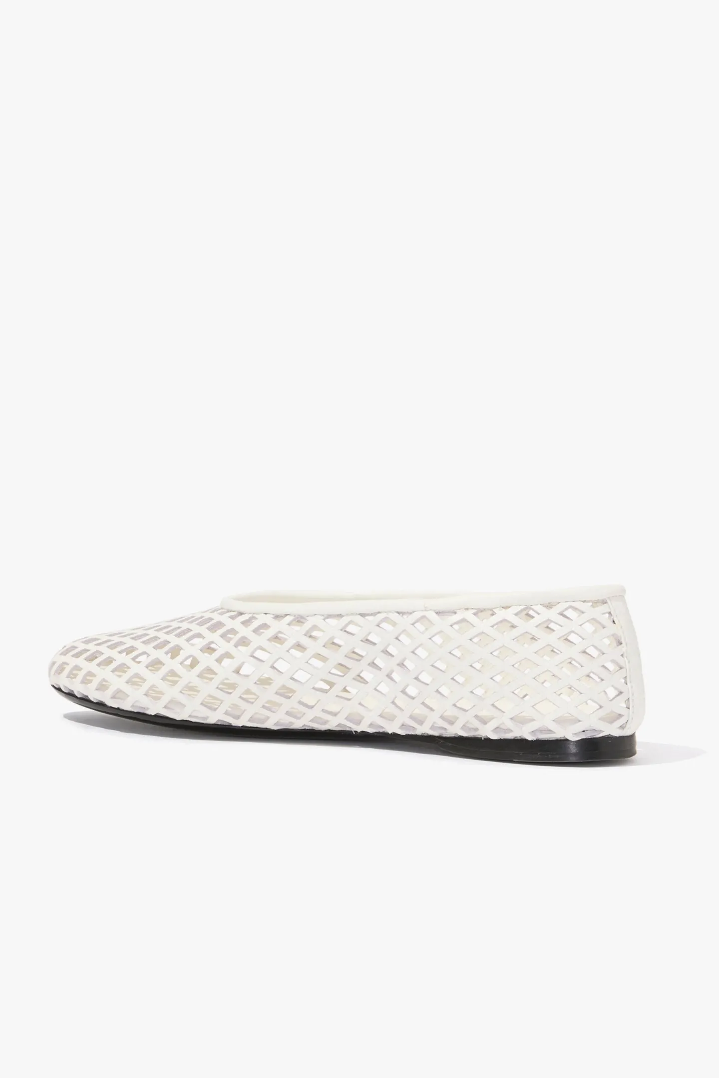 ballerinas_tee_perforated_4.webp Proenza Schouler Loafer & Ballerinas<Ballerinas Tee Perforated in Ivory