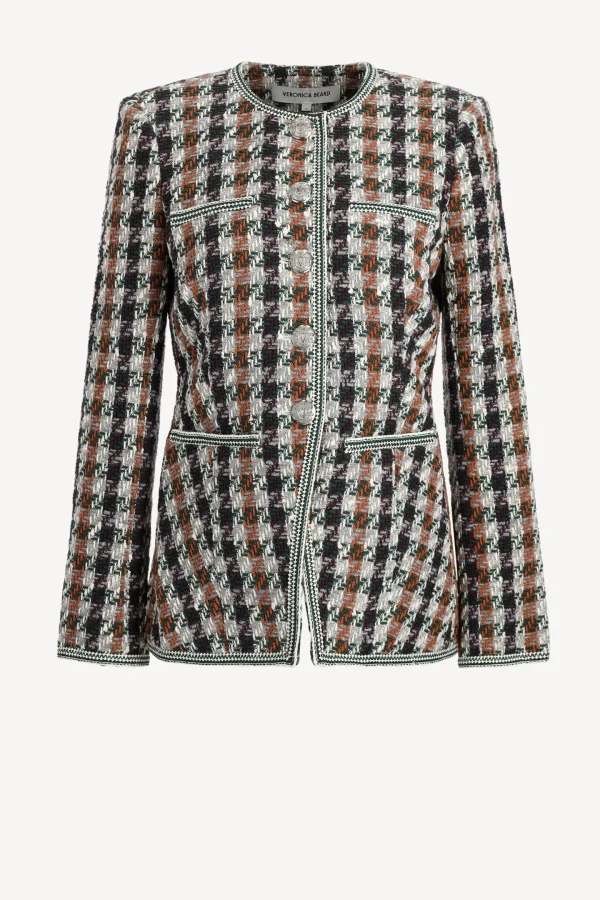 Veronica Beard Blazer<Blazer Alessia in Light Forest Multi
