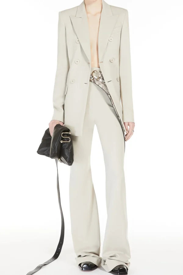 Sportmax Blazer<Blazer Frizzo in Taubengrau