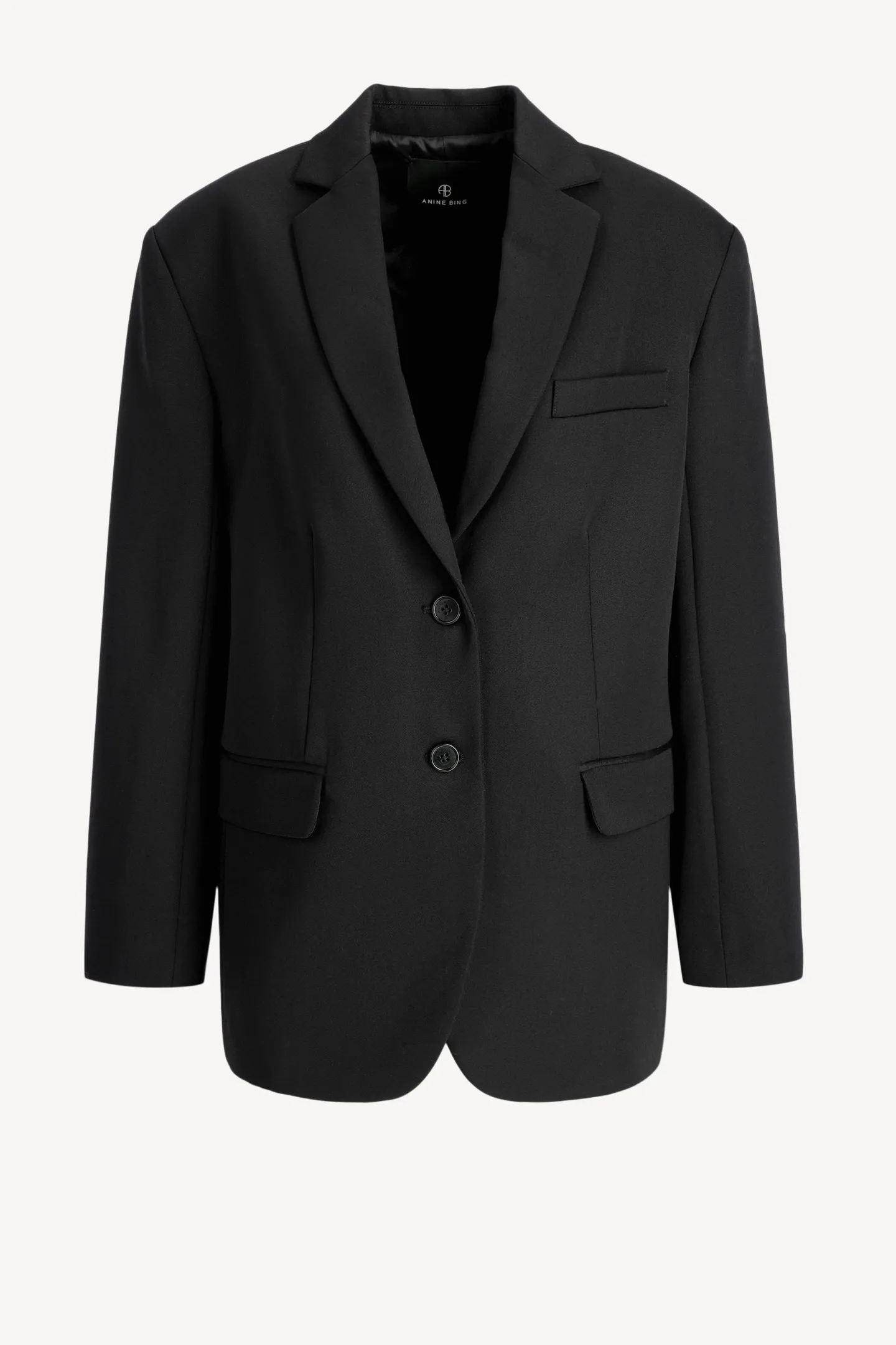 blazer_quinn_in_schwarz_0.webp Anine Bing Blazer<Blazer Quinn in Schwarz
