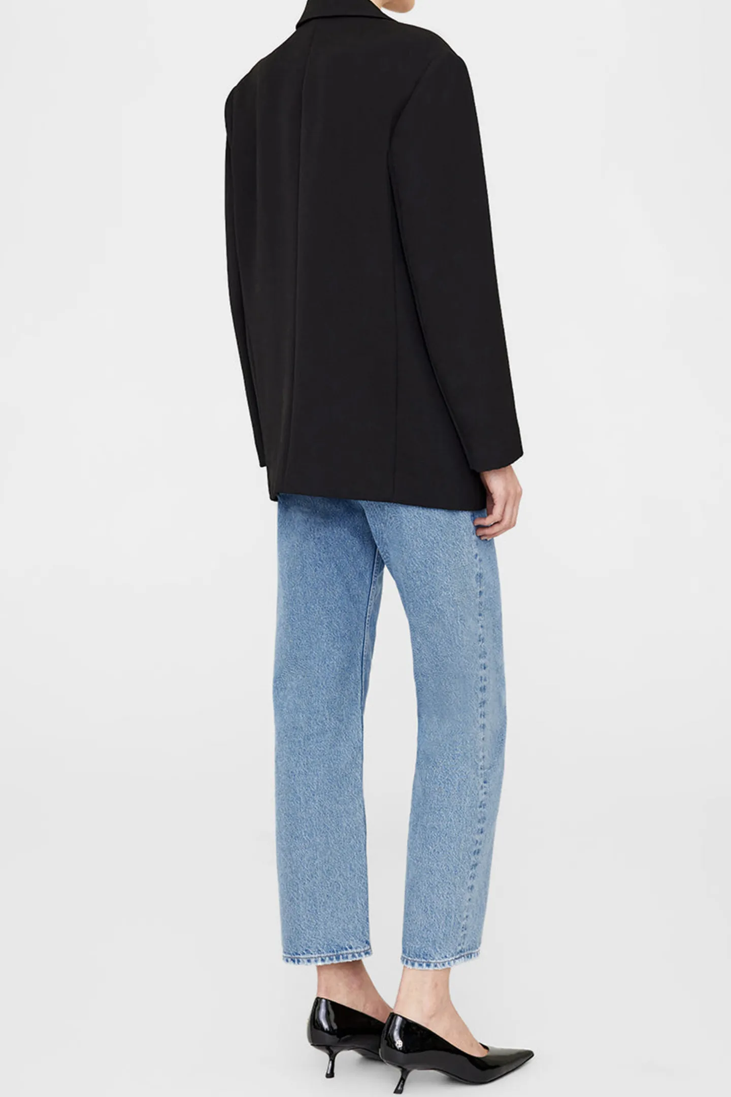 blazer_quinn_in_schwarz_3.webp Anine Bing Blazer<Blazer Quinn in Schwarz