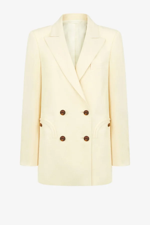 Blazé Milano Blazer<Blazer Savannah Everyday in Butter