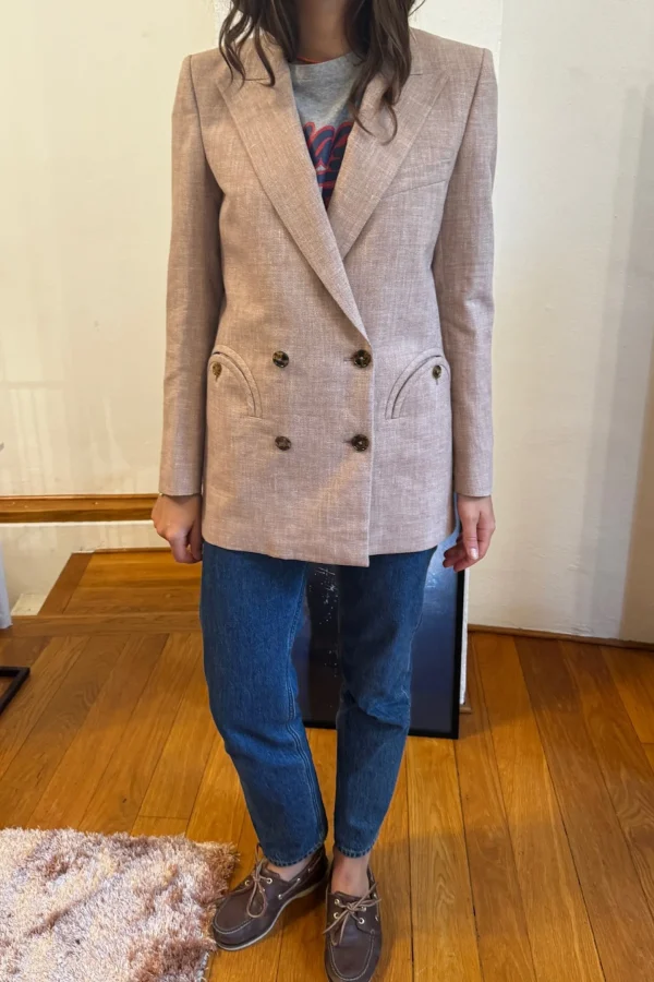Blazé Milano Blazer<Blazer Spray Everyday in Sand