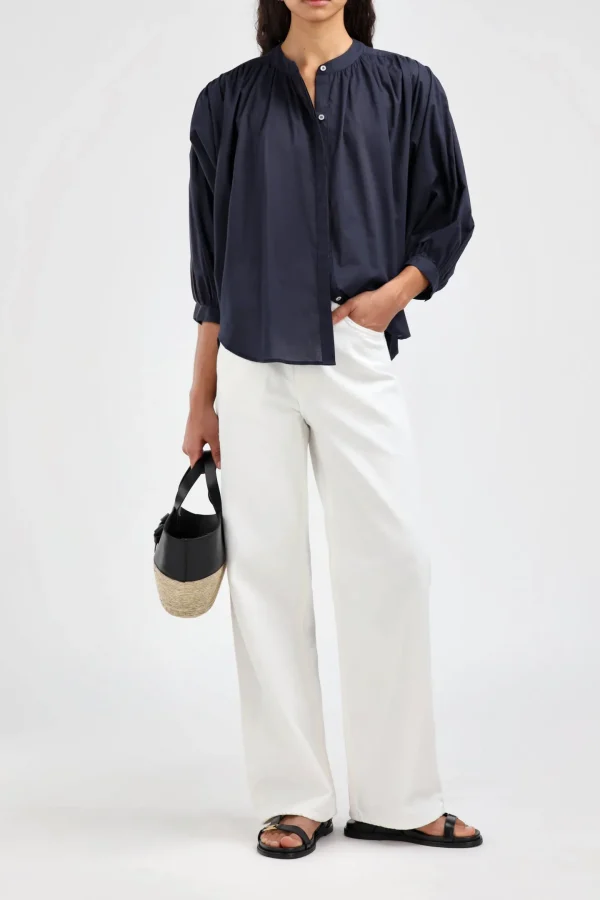 Ladneri Blusen & Tops<Bluse Antibes in Dark Navy