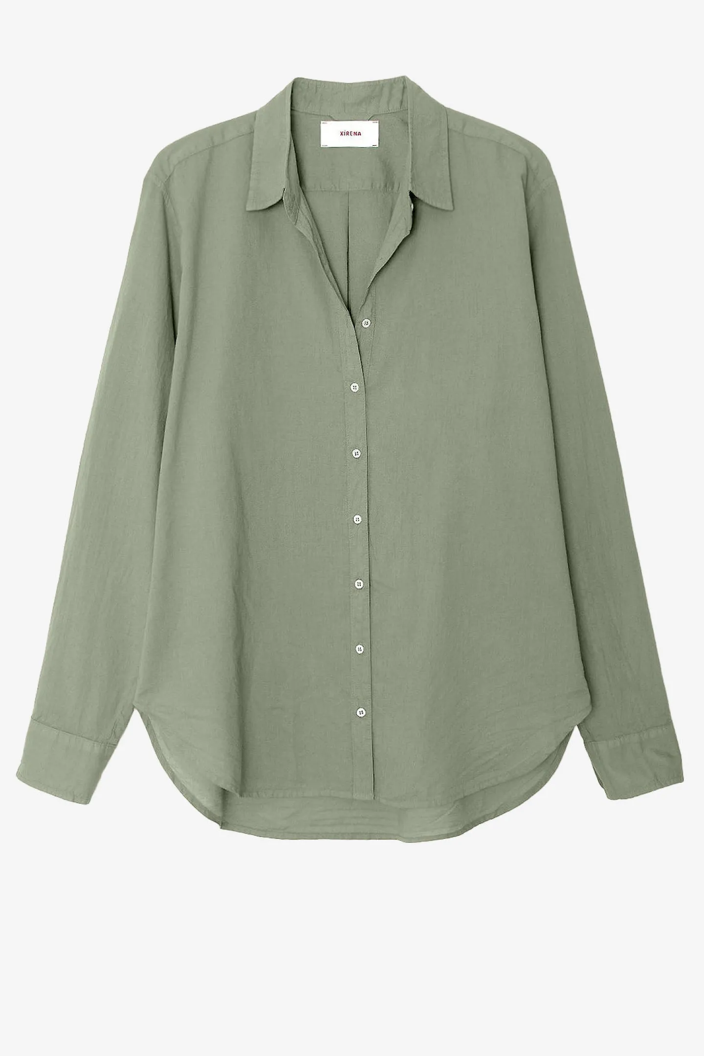 bluse_beau_in_dark_seagra_1.webp Xírena Blusen & Tops<Bluse Beau in Dark Seagrass