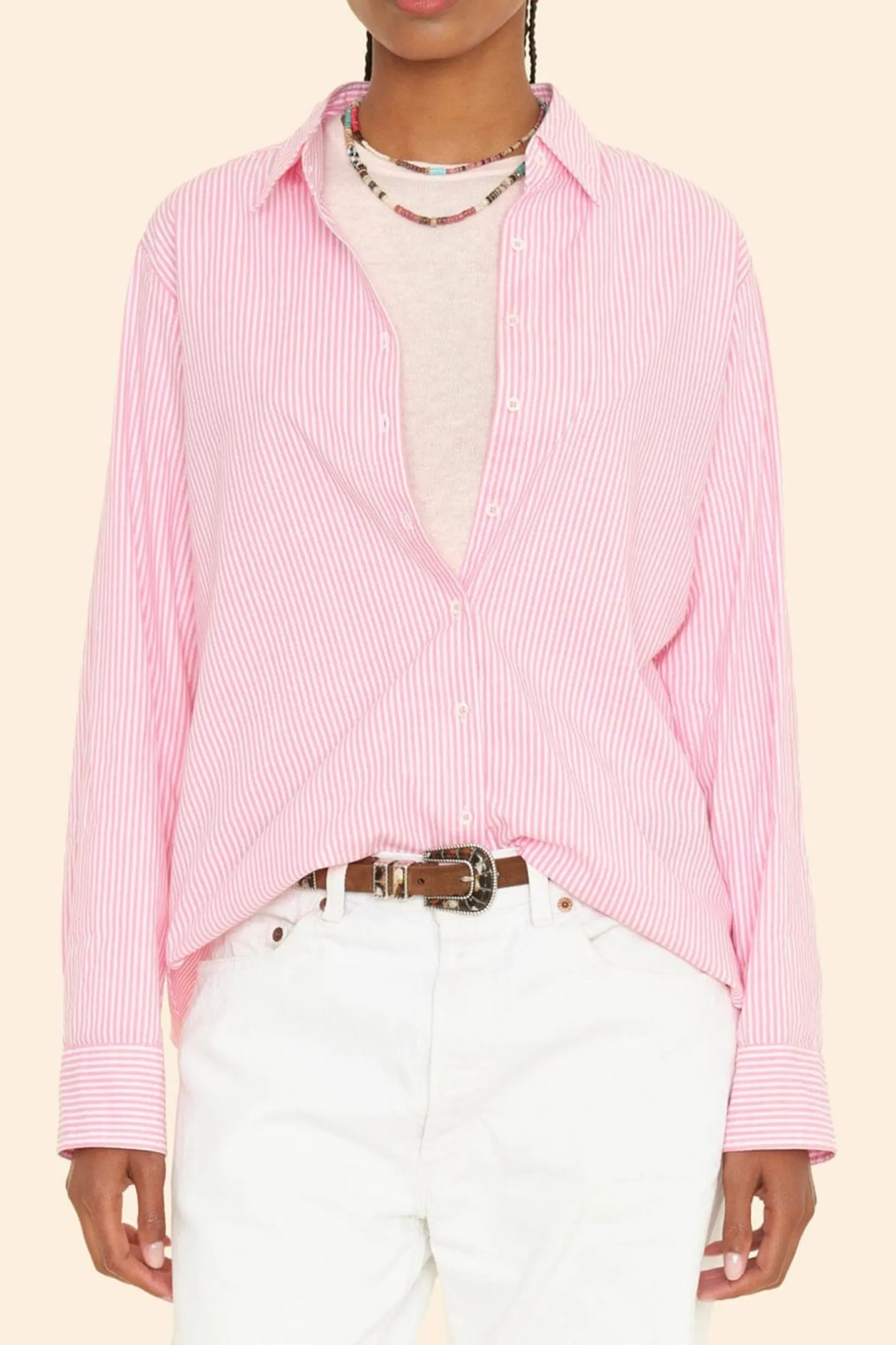 bluse_beau_in_fire_pink_2.webp Xírena Blusen & Tops<Bluse Beau in Fire Pink