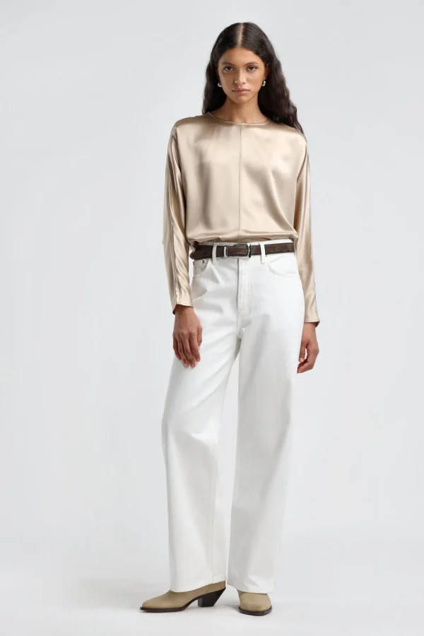 Ladneri Blusen & Tops<Bluse Bilbao in Champagner