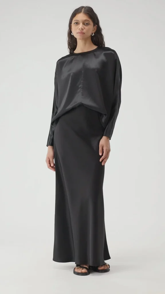 Ladneri Blusen & Tops<Bluse Bilbao in Schwarz