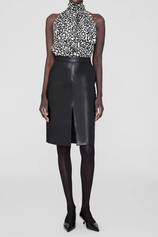 Anine Bing Blusen & Tops<Bluse Brooke in Schwarz/Weiß