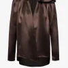 Magda Butrym Blusen & Tops<Bluse Classic Flower in Braun