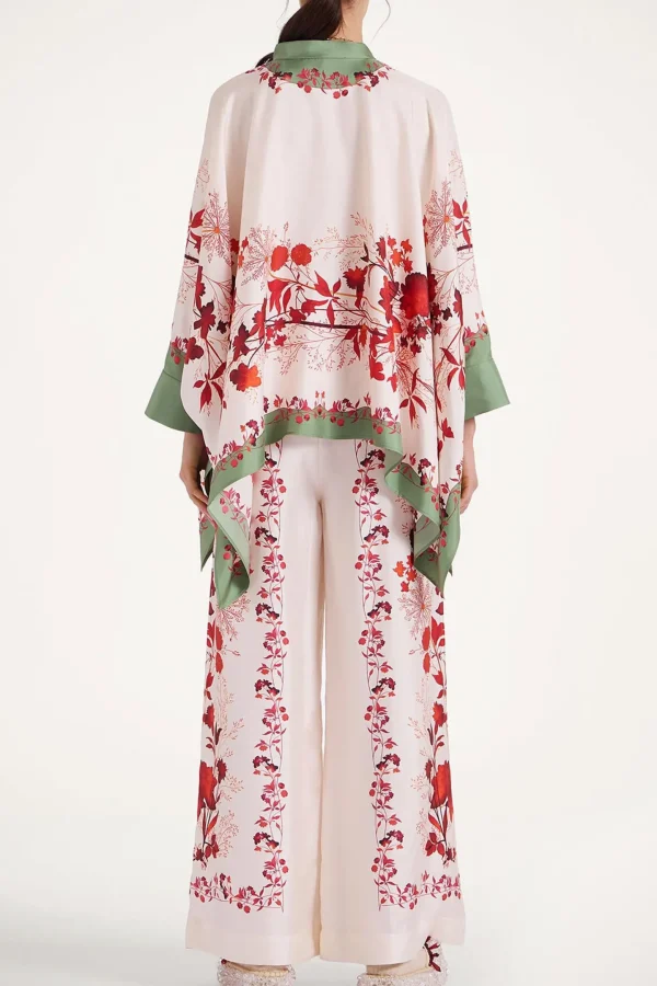 La Double J Blusen & Tops<Bluse Foulard in Camouflage Green