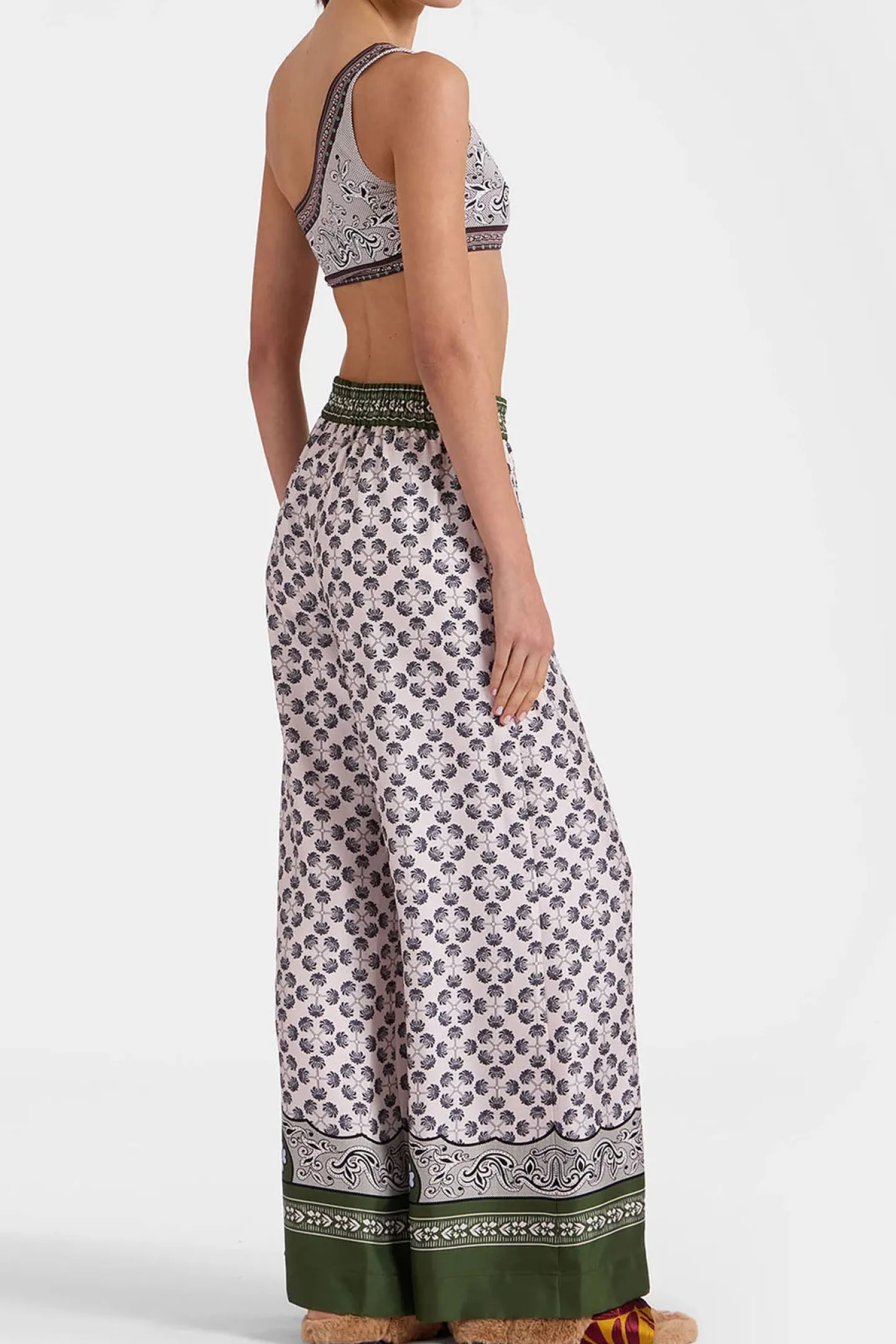 bluse_foulard_in_grn_4.webp La Double J Blusen & Tops<Bluse Foulard in Grün