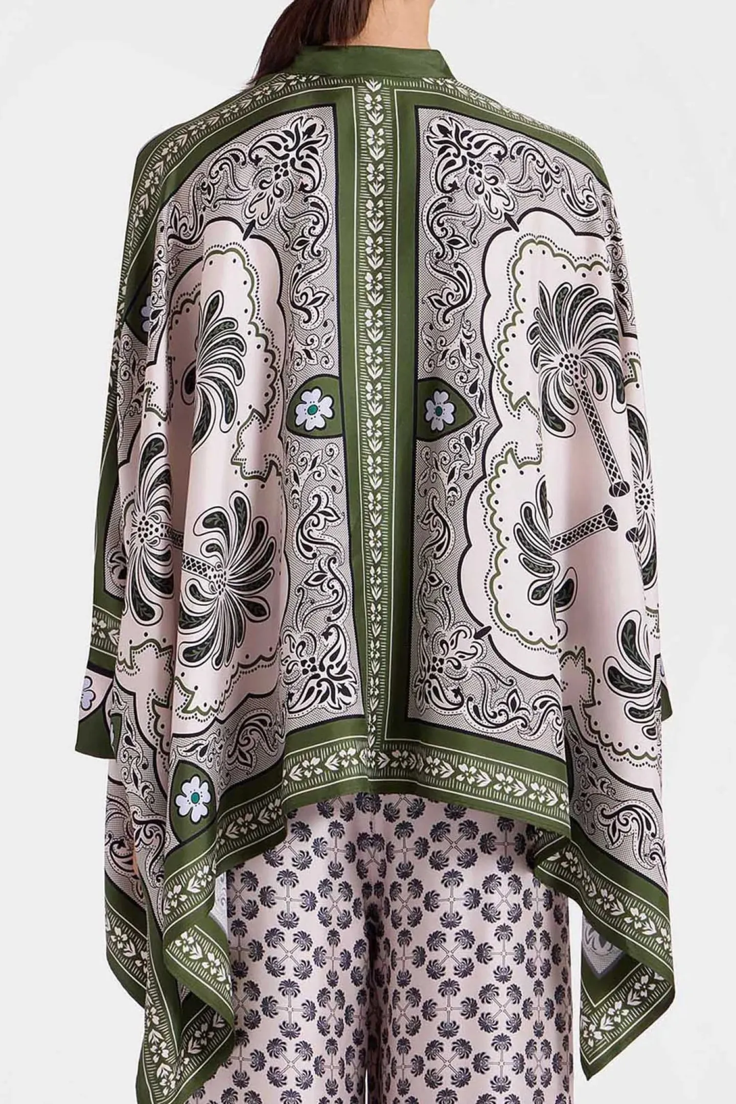 bluse_foulard_in_grn_5.webp La Double J Blusen & Tops<Bluse Foulard in Grün