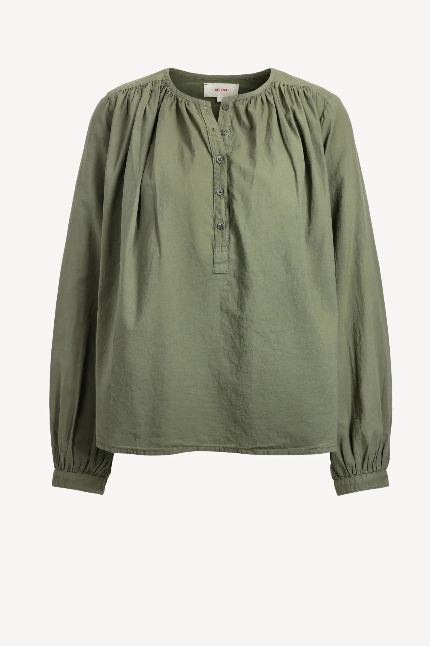 bluse_hennessey_in_four_l_0.webp Xirena Blusen & Tops<Bluse Hennessey in Four Leaf Clover