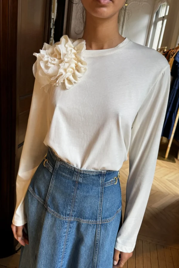 Ulla Johnson Blusen & Tops<Bluse Kaja in Cowrie