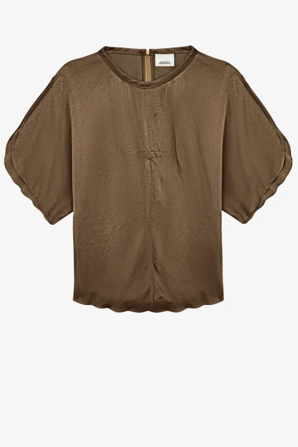 Isabel Marant Blusen & Tops<Bluse Karlita in Bronze