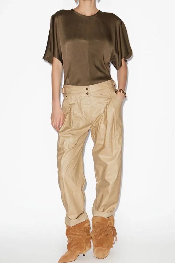 Isabel Marant Blusen & Tops<Bluse Karlita in Bronze