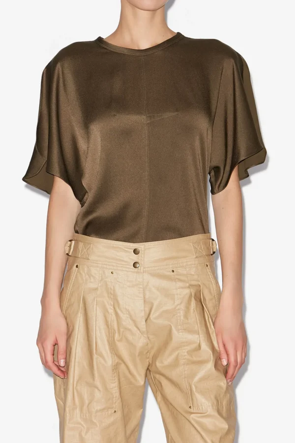 Isabel Marant Blusen & Tops<Bluse Karlita in Bronze