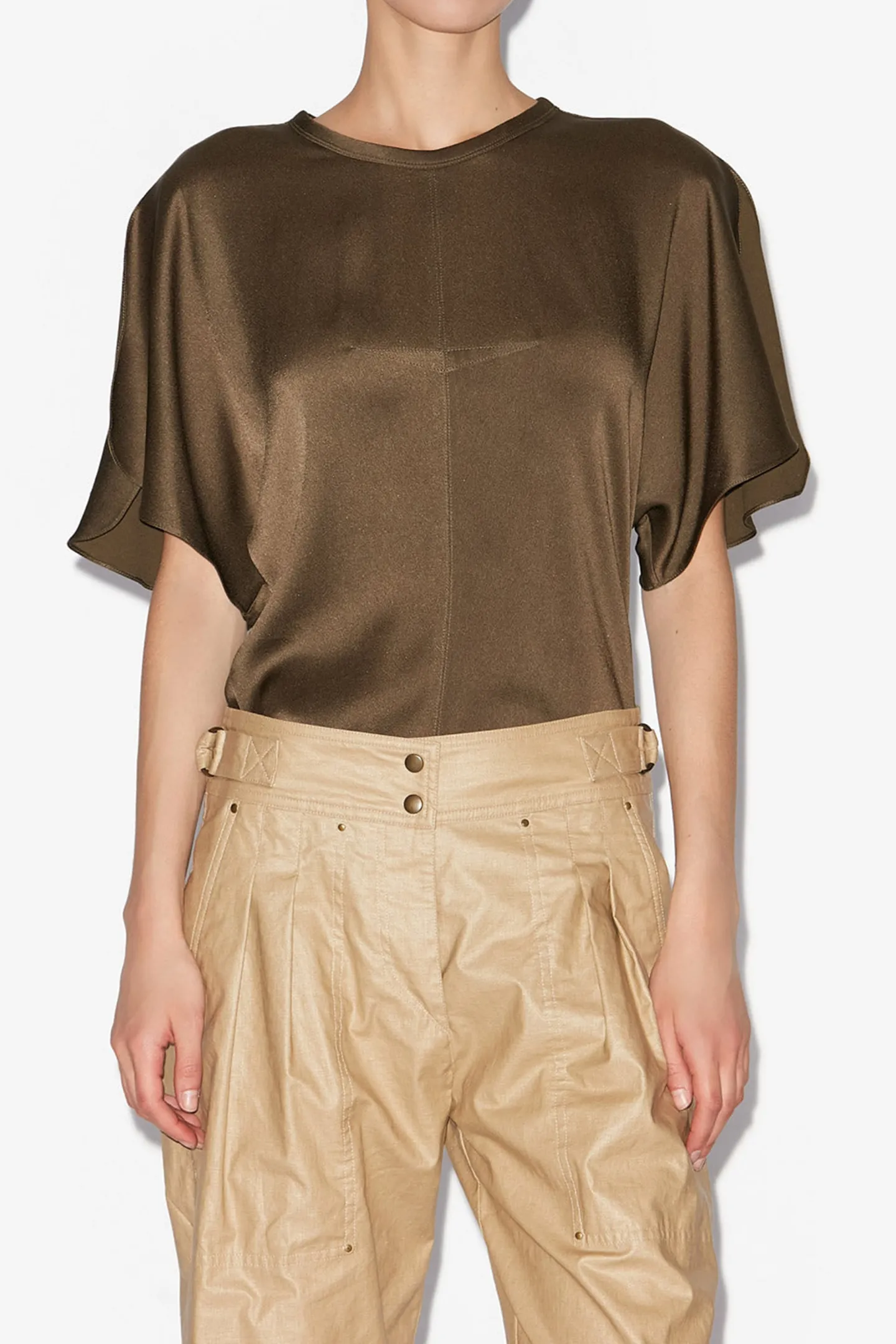 bluse_karlita_in_bronze_3.webp Isabel Marant Blusen & Tops<Bluse Karlita in Bronze