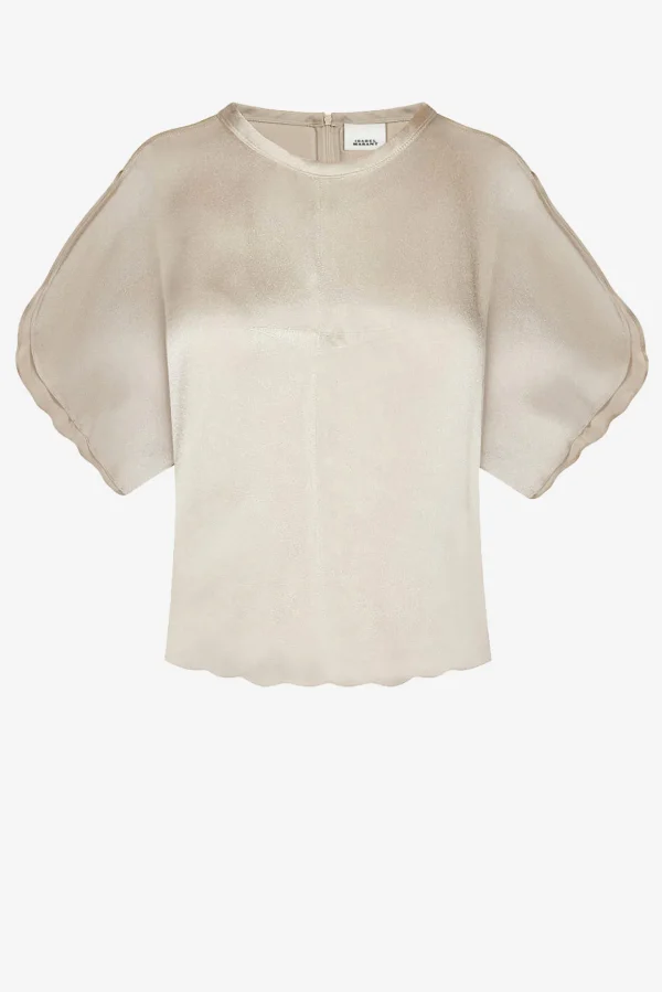 Isabel Marant Blusen & Tops<Bluse Karlita in Chalk