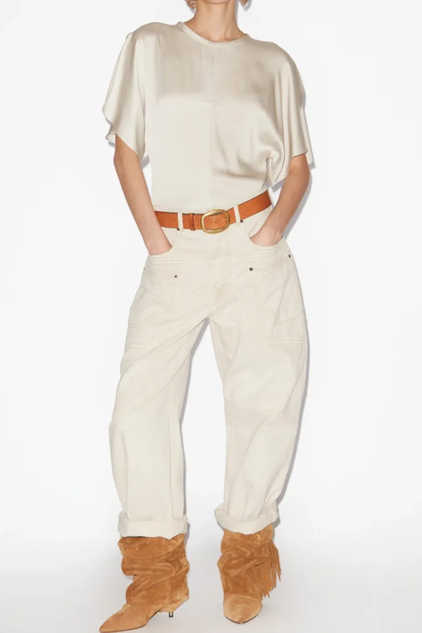 Isabel Marant Blusen & Tops<Bluse Karlita in Chalk