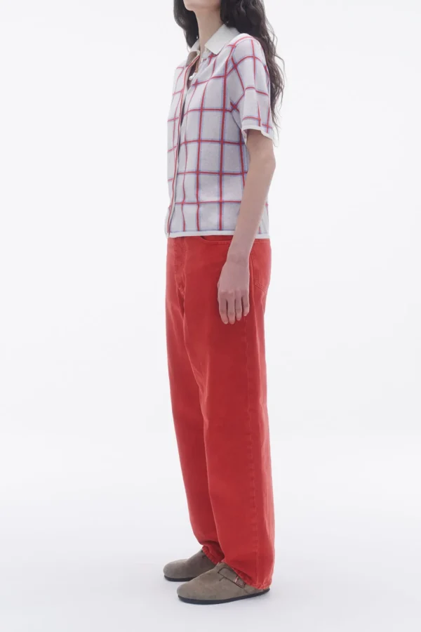 Guest in Residence Blusen & Tops<Bluse Picnic Plaid in Cream