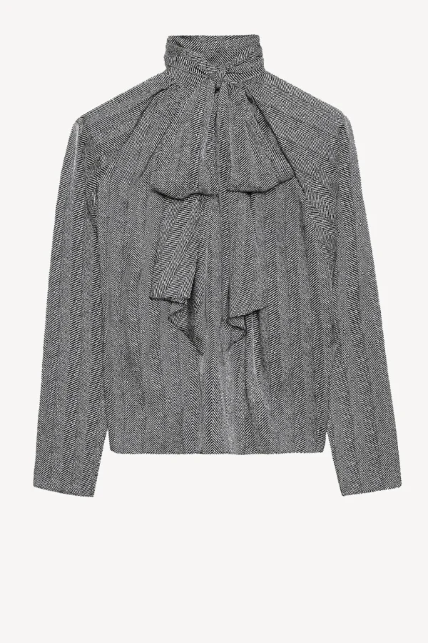 Anine Bing Blusen & Tops<Bluse Rachel in Schwarz/Weiß
