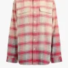 R13 Blusen & Tops<Bluse Relaxed in Pink/Grau