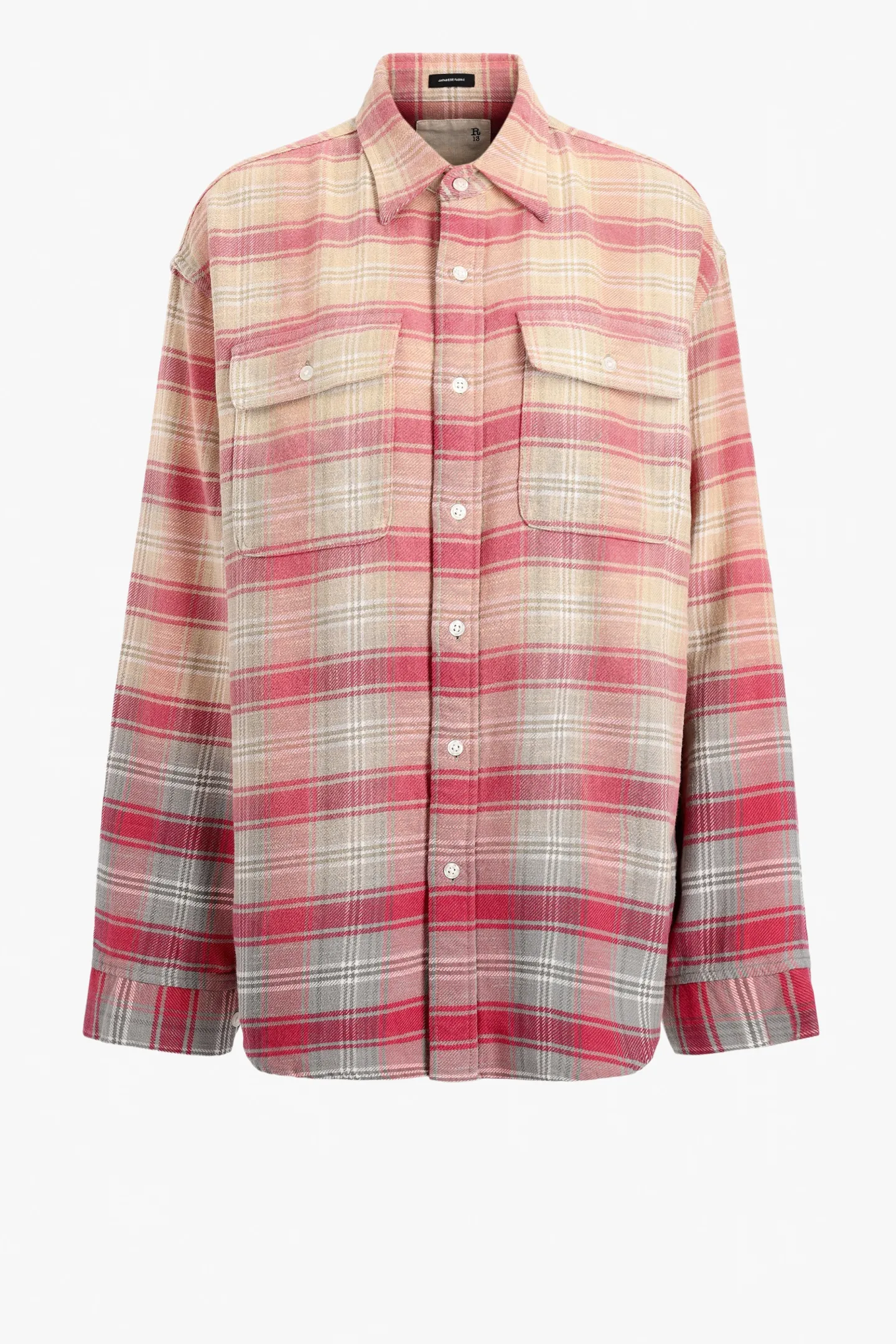bluse_relaxed_in_pinkgrau_0.webp R13 Blusen & Tops<Bluse Relaxed in Pink/Grau
