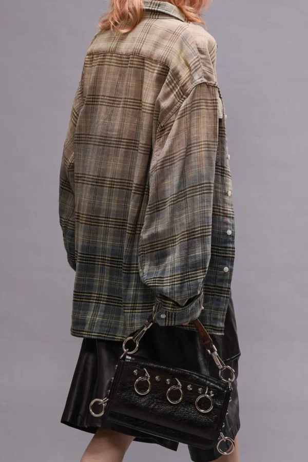 R13 Blusen & Tops<Bluse Relaxed Workshirt in Bleached Blue