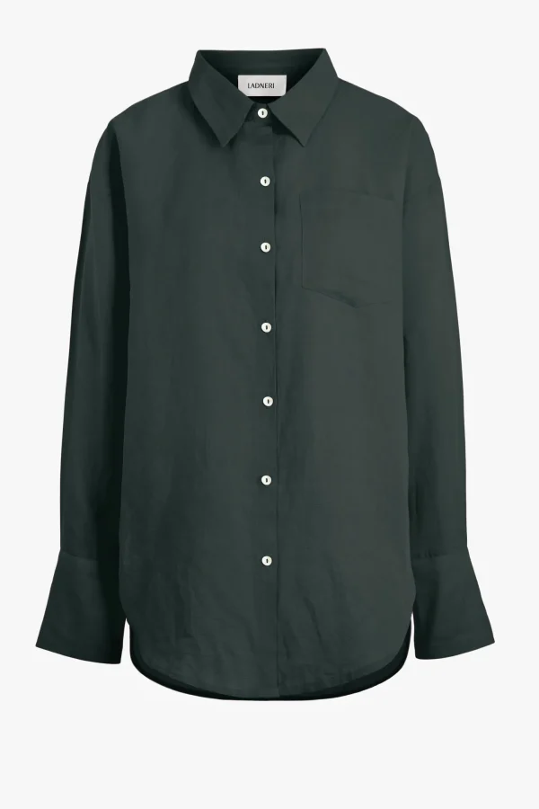 Ladneri Blusen & Tops<Bluse St. Germain in Dusty Olive