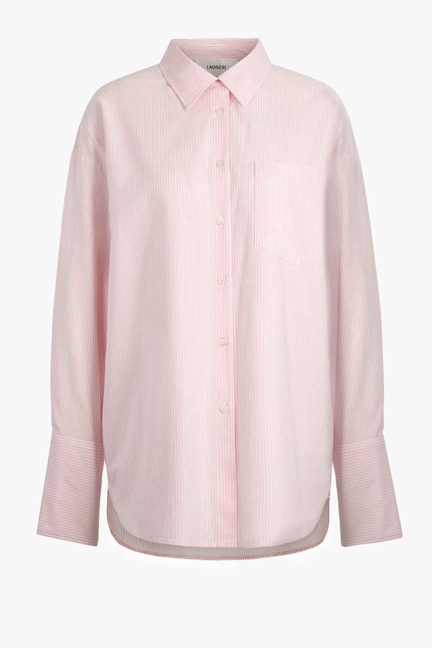 bluse_st_germain_oxford_i_0-1.webp Ladneri Blusen & Tops<Bluse St. Germain Oxford in Rose/Weiß