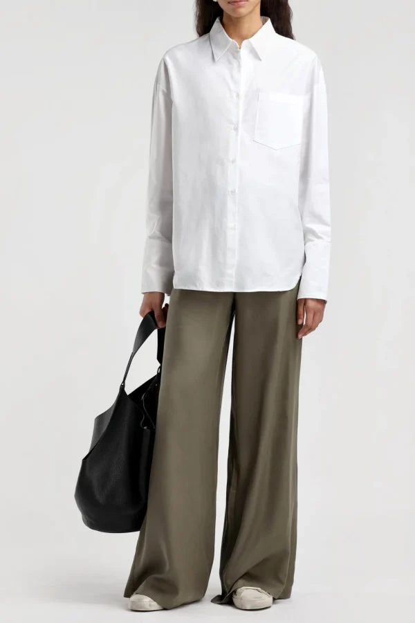 Ladneri Blusen & Tops<Bluse St. Germain Oxford in Weiß