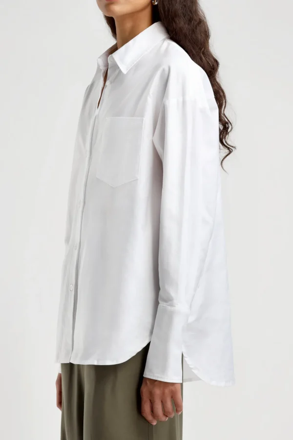 Ladneri Blusen & Tops<Bluse St. Germain Oxford in Weiß