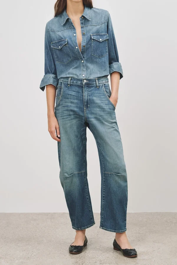 Nili Lotan Blusen & Tops<Bluse Travis in Classic Wash