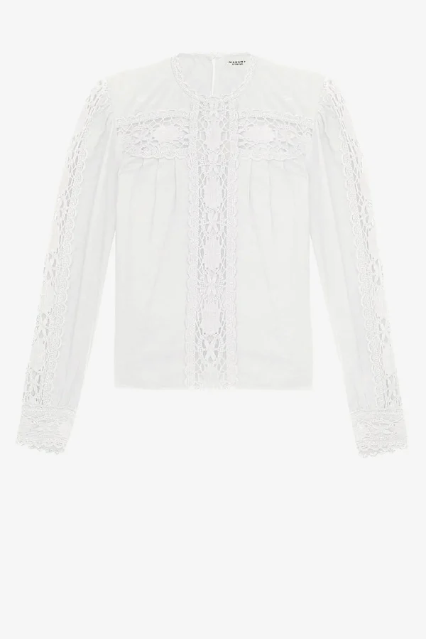 Marant Etoile Blusen & Tops<Bluse Valmira in Weiß
