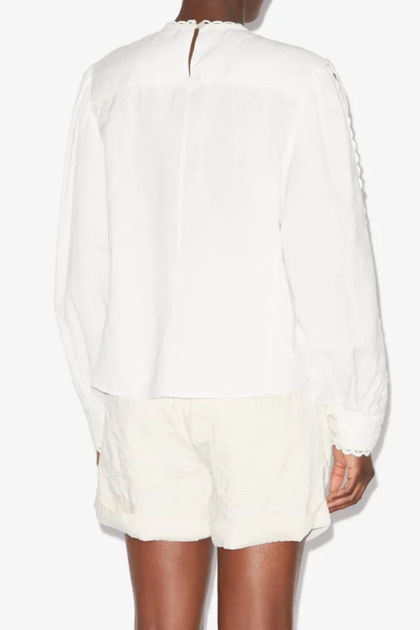 Marant Etoile Blusen & Tops<Bluse Valmira in Weiß