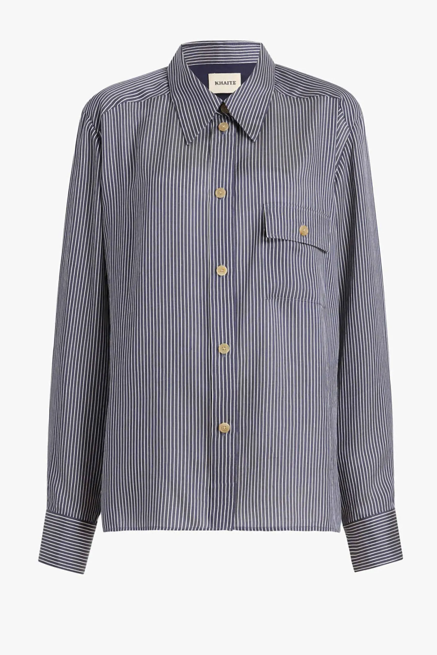 bluse_yatty_in_navywei_0.webp Khaite Blusen & Tops<Bluse Yatty in Navy/Weiß