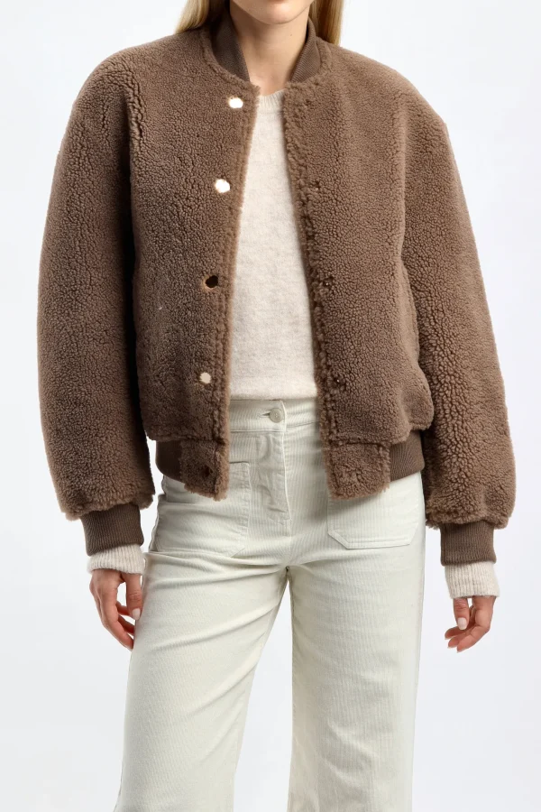 Jadia Jacken & Westen<Bomberjacke Bobby in Chestnut