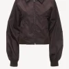 Victoria Beckham Jacken & Westen<Bomberjacke Harrington in Ebony