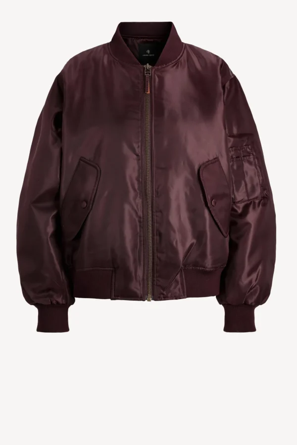 Anine Bing Jacken & Westen<Bomberjacke Leon in Bordeaux