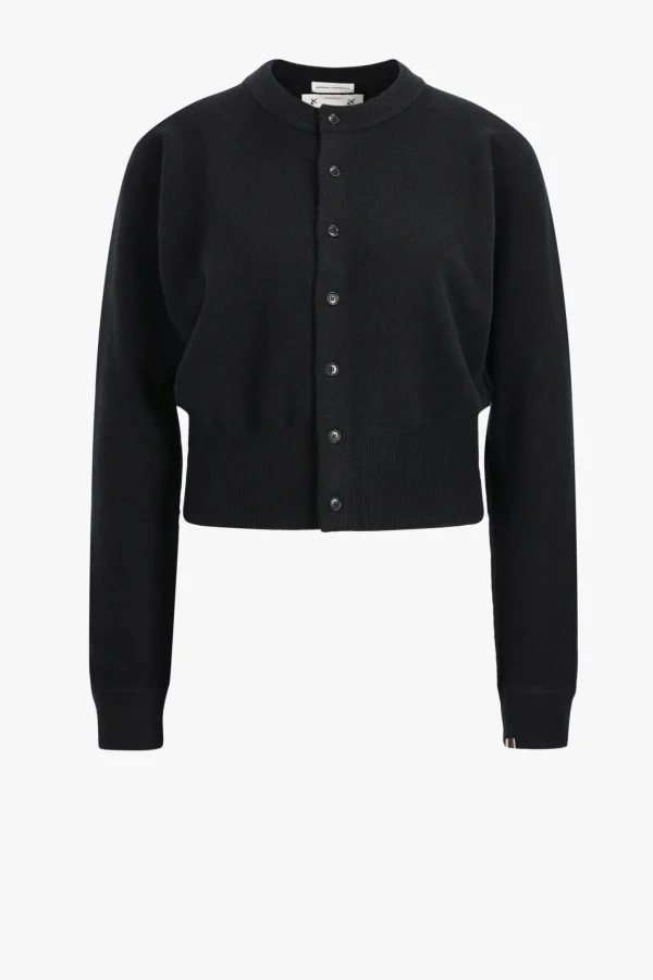 Extreme Cashmere Strickjacken<Cadigan Blouson N° 257 in Raven