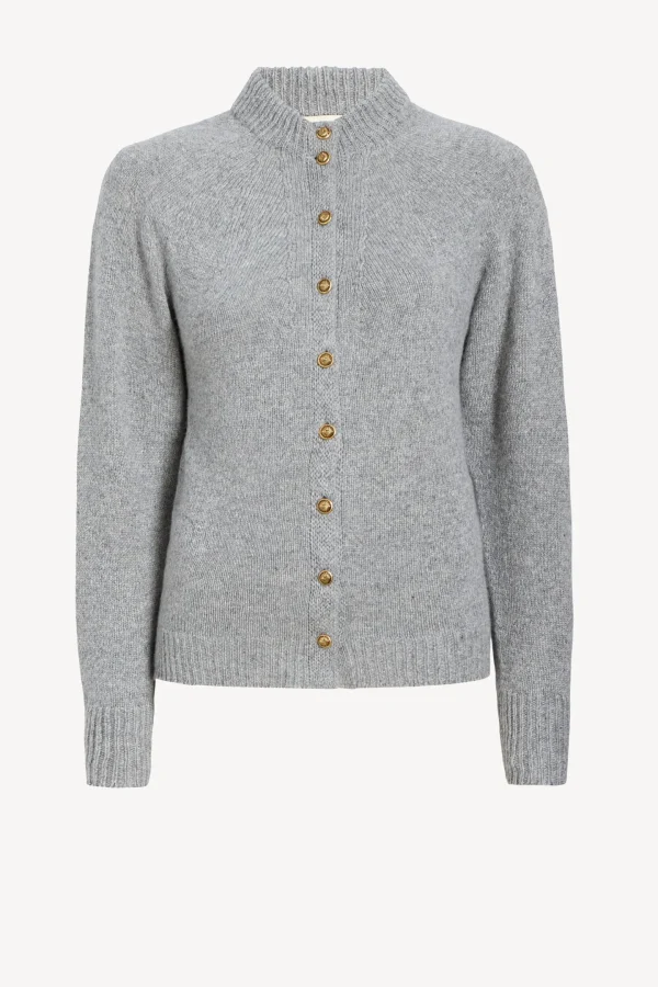 Khaite Strickjacken<Cardigan Ambre in Granite