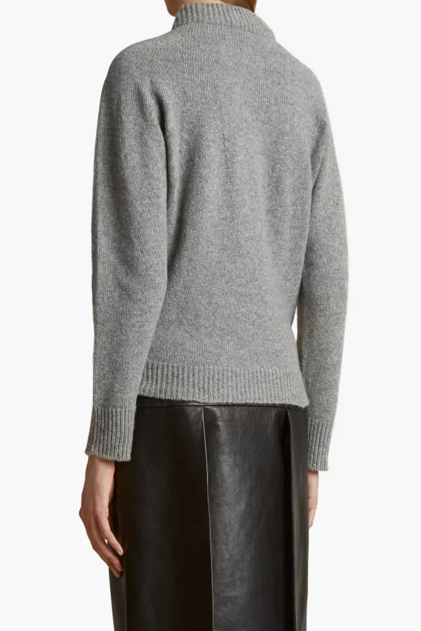 Khaite Strickjacken<Cardigan Ambre in Granite