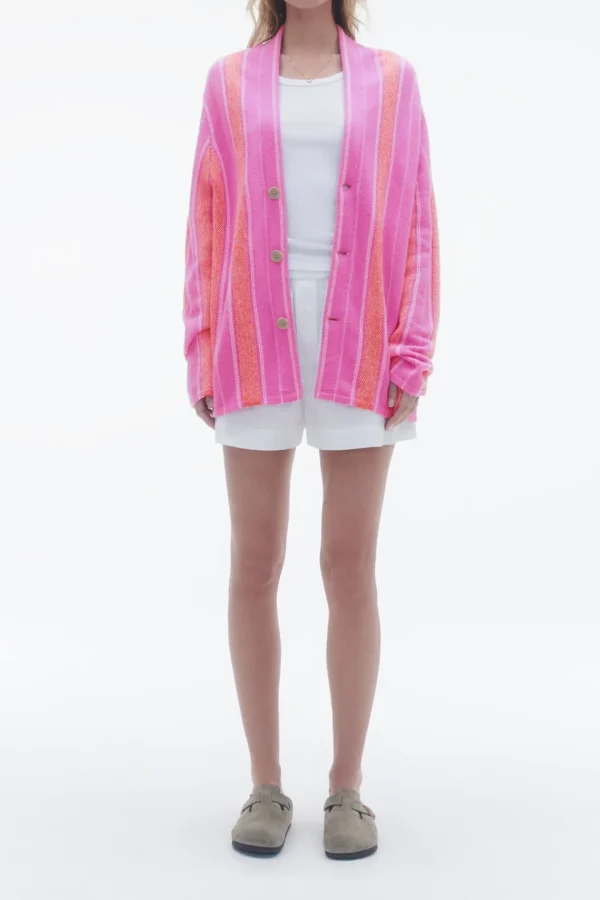 Guest in Residence Strickjacken<Cardigan Baja in Fuchsia Combo