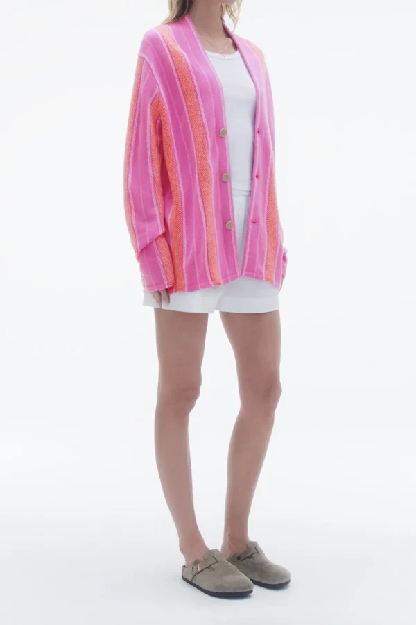 Guest in Residence Strickjacken<Cardigan Baja in Fuchsia Combo