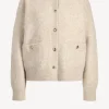 Anine Bing Strickjacken<Cardigan Bobbie in Light Oat