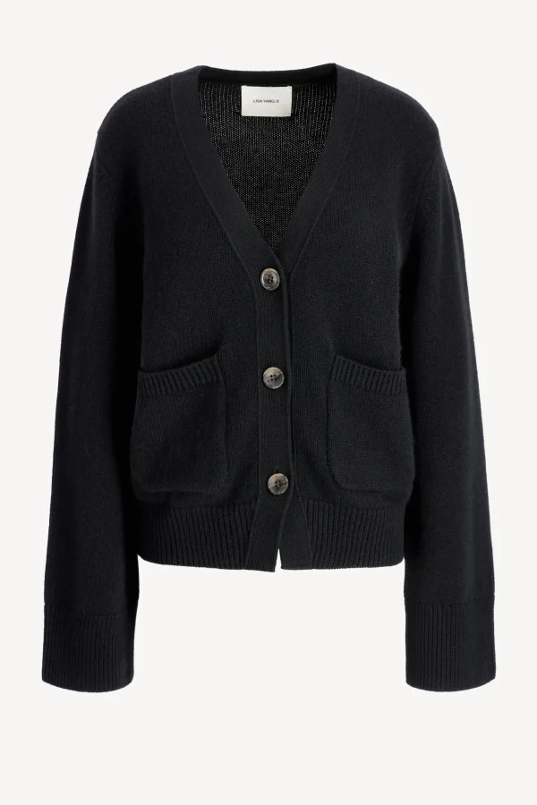 Lisa Yang Strickjacken<Cardigan Danni in Schwarz
