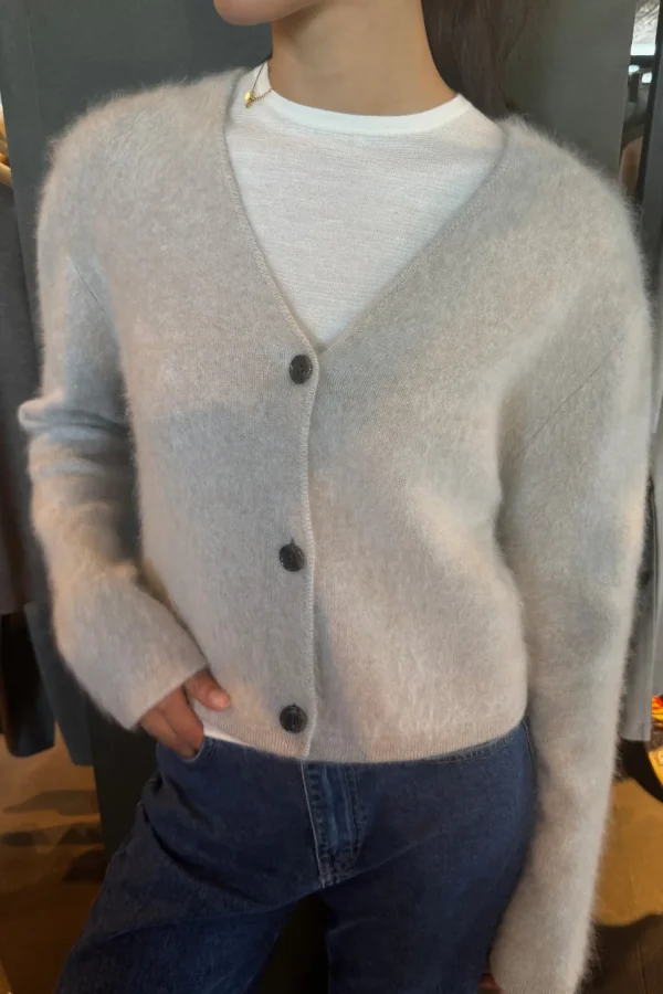 Lisa Yang Strickjacken<Cardigan Filippa in Sand Brushed